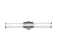 Luminosa Lighting Elstead Hinkley Facet Integrated Led Bathroom Wall Lamp Polished Chrome, 3000K, Ip44
