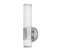Luminosa Lighting Elstead Hinkley Facet Integrated Led Bathroom Wall Lamp Polished Chrome, 3000K, Ip44