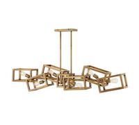 Luminosa Lighting Elstead Hinkley Fredrick Ramond Ensemble 6 Light Pendant Brushed Bronze