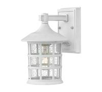 Luminosa Lighting Elstead Hinkley Freeport Outdoor Wall Lantern Textured White, Ip44