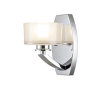 Luminosa Lighting Elstead Hinkley Meridian Wall Lamp Polished Chrome, Ip44