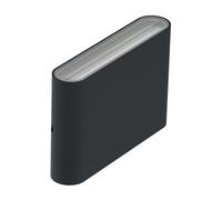 Luminosa Lighting Elstead Jens Outdoor Modern Wall Lamp Black, 3000 - 5700K, Ip65