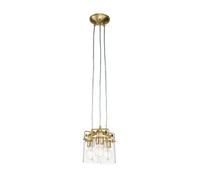 Luminosa Lighting Elstead Kichler Brinley Cluster Pendant Ceiling Light Brushed Brass