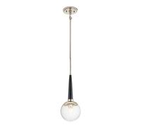 Kichler Marilyn 1 Light Pendant Polished Nickel Netlighting Grey One Size