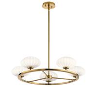 Kichler Pim 5 Light Chandelier - Fox Gold