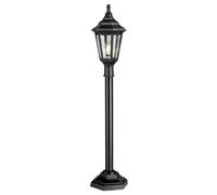 Luminosa Lighting Elstead Kinsale 1 Light Outdoor Coastal Post Lantern Black Ip44, E27