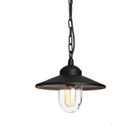 Elstead Lighting Klampenborg 1 Light Chain Lantern - Black, Black
