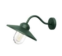 Luminosa Lighting Elstead Klampenborg 1 Light Outdoor Wall Lantern Fir Green Ip44