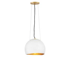Luminosa Lighting Elstead Lisa Mcdennon By Hinkley Nula 1 Light Pendant Shell White, Luxe Gold