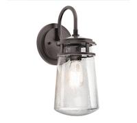 Luminosa Lighting Elstead Lyndon 1 Light Outdoor Medium Wall Lantern Light Architectural Bronze Ip44, E27