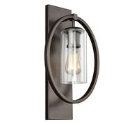 Luminosa Lighting Elstead Marlena 1 Light Wall Light Bronze, E27