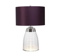 Milne Table Lamp Polished Nickel Netlighting Grey One Size