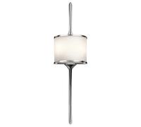 Mona 2 Light Indoor Wall Light Polished Chrome G9 Netlighting Grey One Size