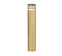 Luminosa Lighting Elstead Newbrighton Outdoor Bollard Antique Brass, Ip55
