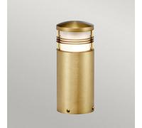 Elstead Lighting Newbrighton Outdoor Pedestal Light Antique Brass, IP55