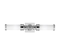 Luminosa Lighting Elstead Payne Ornate 2 Light Indoor Wall Light Polished Chrome Ip44, G9