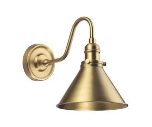 Luminosa Lighting Elstead Provence 1 Light Indoor Dome Wall Light Aged Brass, E27