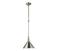 Luminosa Lighting Elstead Provence 1 Light Indoor Wall / Ceiling Light Polished Nickel, E27