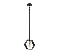 Quoizel Bismarck Ceiling Pendant Light - Black