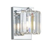 Luminosa Lighting Elstead Quoizel Divine Wall Lamp Polished Chrome, Ip44