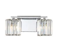 Luminosa Lighting Elstead Quoizel Divine Wall Lamp Polished Chrome, Ip44