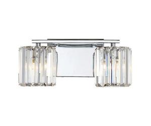 Luminosa Lighting Elstead Quoizel Divine Wall Lamp Polished Chrome, Ip44