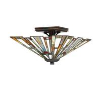 Luminosa Lighting Elstead Quoizel Maybeck Tiffany Valiant Bronze