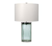 Quintiesse Reno Table Lamp Green Polished Nickel