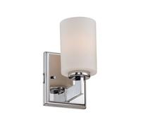 Luminosa Lighting Elstead Taylor 1 Light Small Wall Light - Polished Chrome Finish, G9