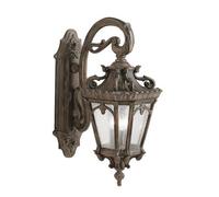 Luminosa Lighting Elstead Tournai 3 Light Outdoor Large Wall Lantern Light Londonderry Ip44, E14