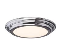 Luminosa Lighting Elstead Welland Led 3 Light Semi-Flush - Graphite