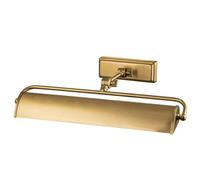 Netlighting Winchfield 2 Light Medium Picture Light Aged Brass in Gold Netlighting Gold