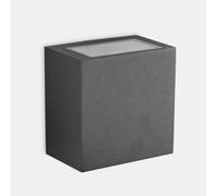 Luminosa Lighting Luminosa Afrodita Outdoor Led Up Down Light Big Urban Grey Ip66 19.3W 4000K Dimmable