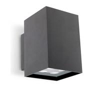 Luminosa Lighting Luminosa Afrodita Outdoor Led Up & Down Wall Light Urban Grey 10Cm 1296Lm 3000K Ip65