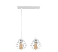 Agat Straight Bar Pendant Ceiling Light White 40cm Netlighting White One Size