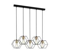 Luminosa Lighting Luminosa Aina Modern 5 Light Bar Pendant Ceiling Light, E27