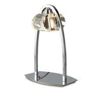 Luminosa Lighting Luminosa Alfa Large Table Lamp 1 Light G9, Polished Chrome