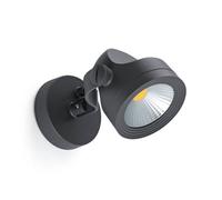 Luminosa Lighting Luminosa Alfa Led Outdoor Wall Spotlight Dark Grey Ip65