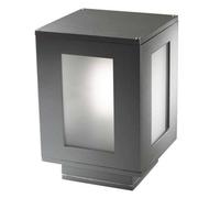 Luminosa Lighting Luminosa Alfil Outdoor Pedestal Urban Grey 1X E27 Ip44