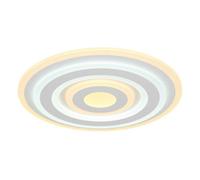 Luminosa Lighting Luminosa Alois Integrated Led Semi Flush Ceiling Light White Matt Led 2700-6500K