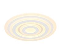 Globo LED ceiling light Alois, white, Ø 49 cm, metal/acrylic