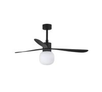 DC Ceiling Fan Amelia III Black with LED & Remote