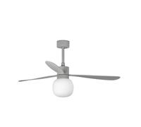 Luminosa Lighting Luminosa Amelia 132Cm Ceiling Fan Led Globe Grey