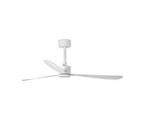 FARO BARCELONA Amelia ceiling fan, DC motor, 3 blades, white