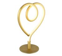 Luminosa Lighting Luminosa Amore Led Integrated Floor Lamp Gold Colours Matt Led 3000K