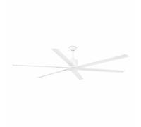 Luminosa Lighting Luminosa Andros White 6 Blade Ceiling Fan With Dc Motor