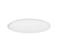 Luminosa Lighting Luminosa Aoton 60Cm Integrated Led Semi Flush Ceiling Light Sandy White Triac Dimmable Led 55W 4661Lm 2700-3000K Cct