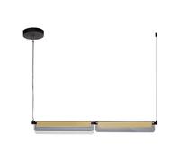 Luminosa Lighting Luminosa Apnea Bar Pendant Ceiling Light Sandy Black, Gold, Grey Triac Dimmable Led 20W 1200Lm 3000K