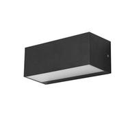 Luminosa Lighting Luminosa Ara 1 Light Outdoor Wall Light Urban Grey Ip65