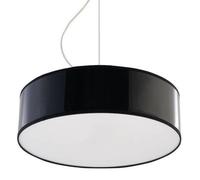 Luminosa Lighting Luminosa Arena 2 Light Round Ceiling Pendant Black, E27